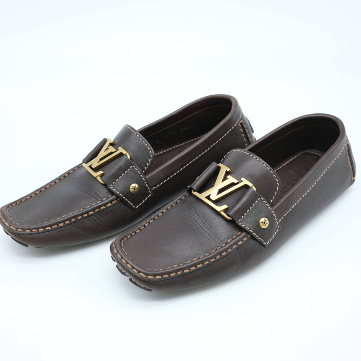 LOUIS VUITTON ヴィトン ユタ LV ドライビングシューズ ローファー 