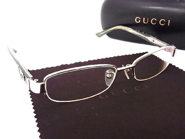 1円 □美品□ GUCCI グッチ GG 9670J 6LB 52□17 140 度入り メガネ 