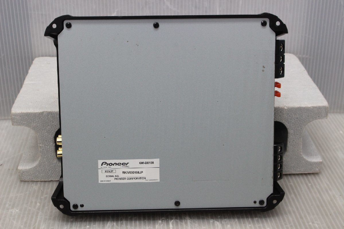 GM-D8100 カロッツェリア Pioneer carrozzeria クラスDモノアンプ
