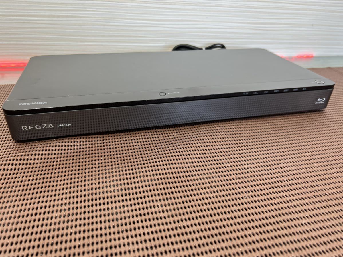 東芝HDD&ブルーレイレコーダーDBR-T450 タイムシフトマシン2014年動作