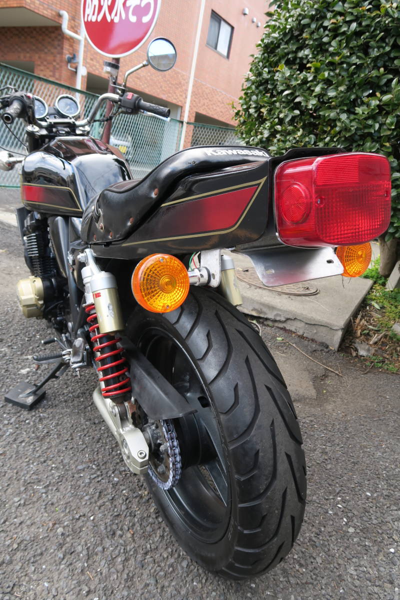 1円から売切！オーラ全開☆Z400FX仕様ZRX400改 後期型 高年式 TOKICO6
