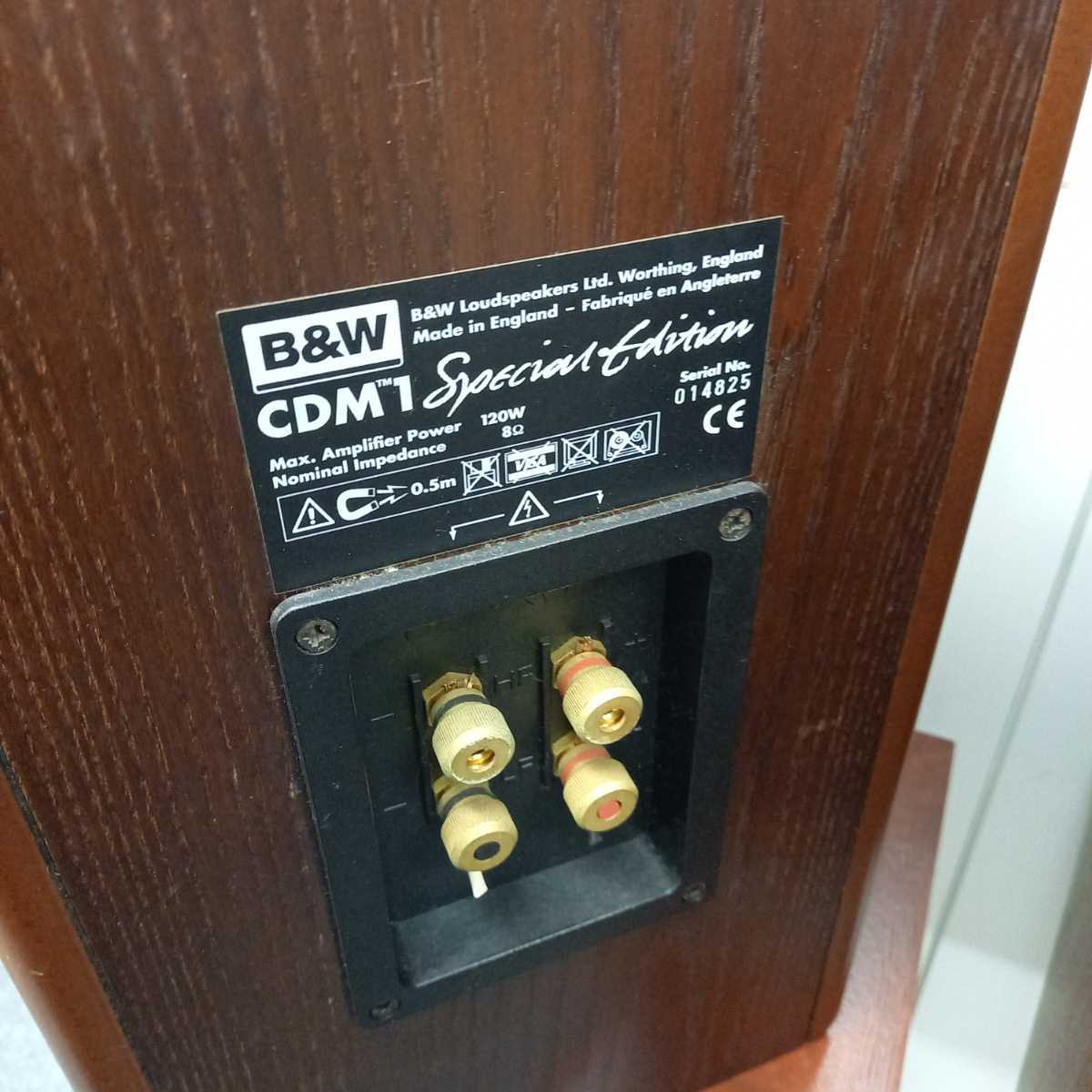 2106k2 b&w B&W スピーカー cdm 1 スペシャルエディション B&amp;W - 0 BLACK in Audio