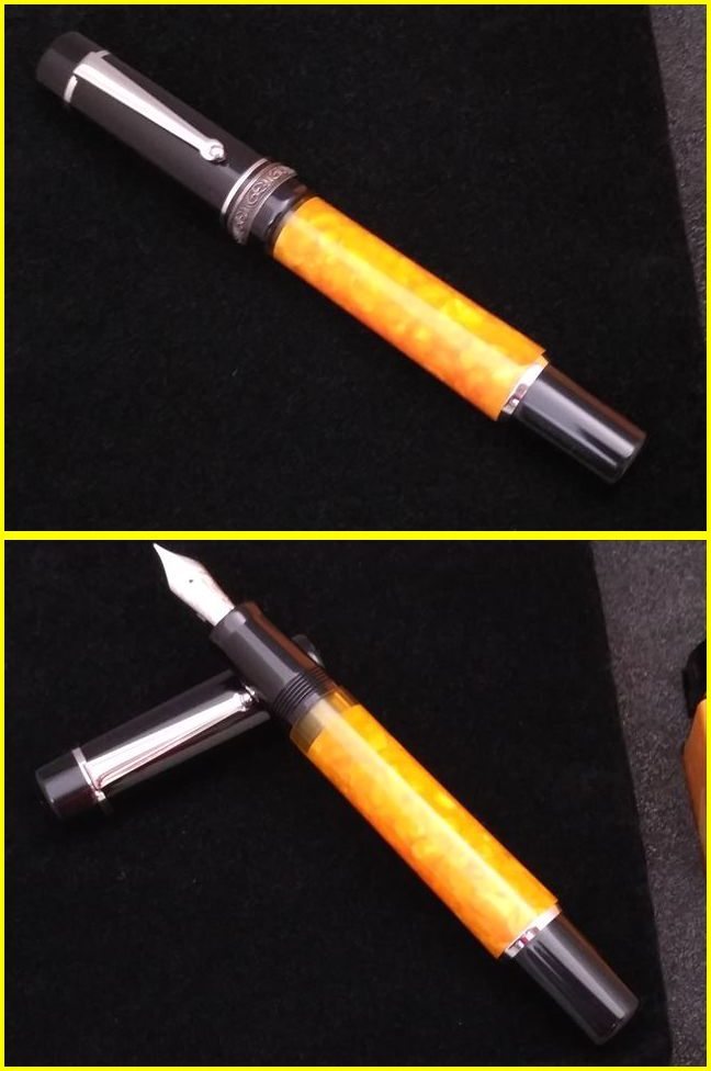 美品/売切り】 デルタ 万年筆 ドルチェビータ ピストンフィリング FP