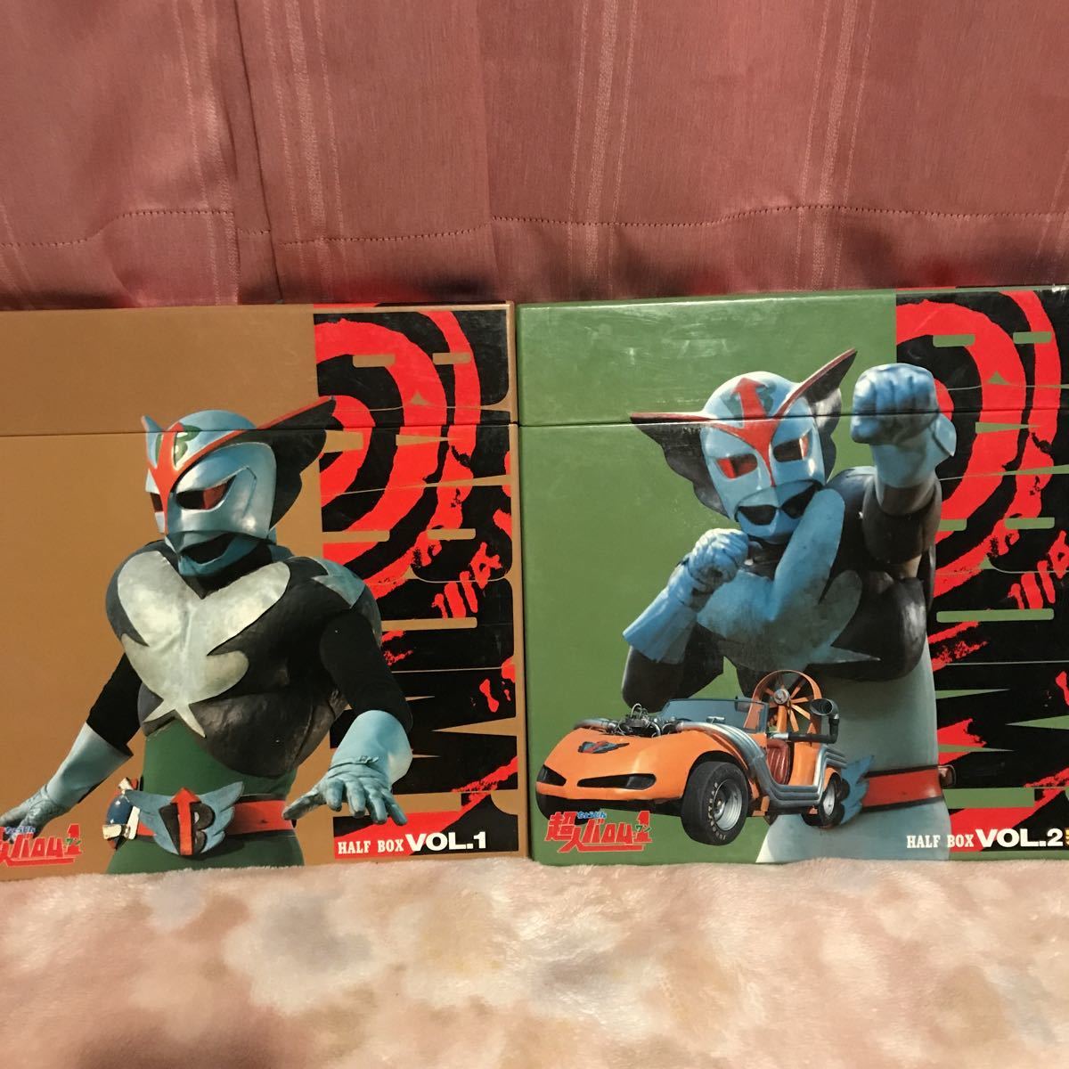 ☆ 超人バロム・1 LD HALF BOX VOL.1 5枚組 + VOL.2 4