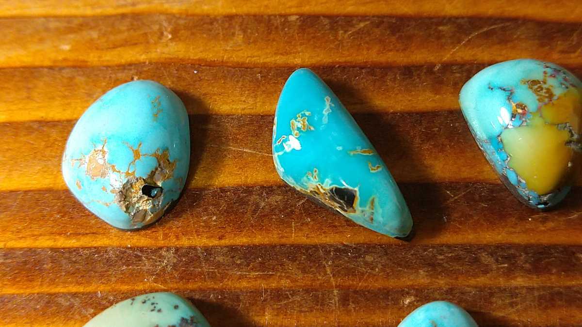 ターコイズルースまとめて 合計約50ct ネバダブルー ストーミー 