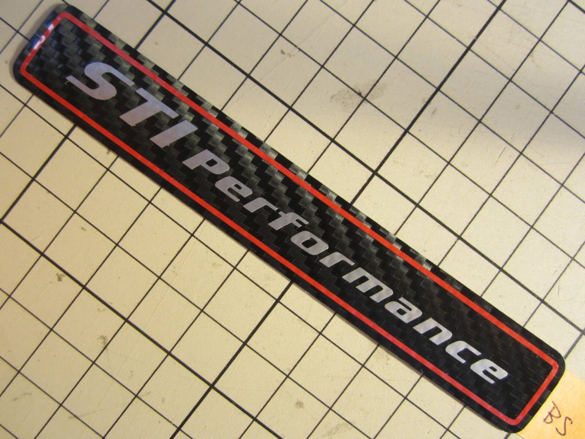 STI performance エンブレム オーナメント2枚 STIパフォーマンス