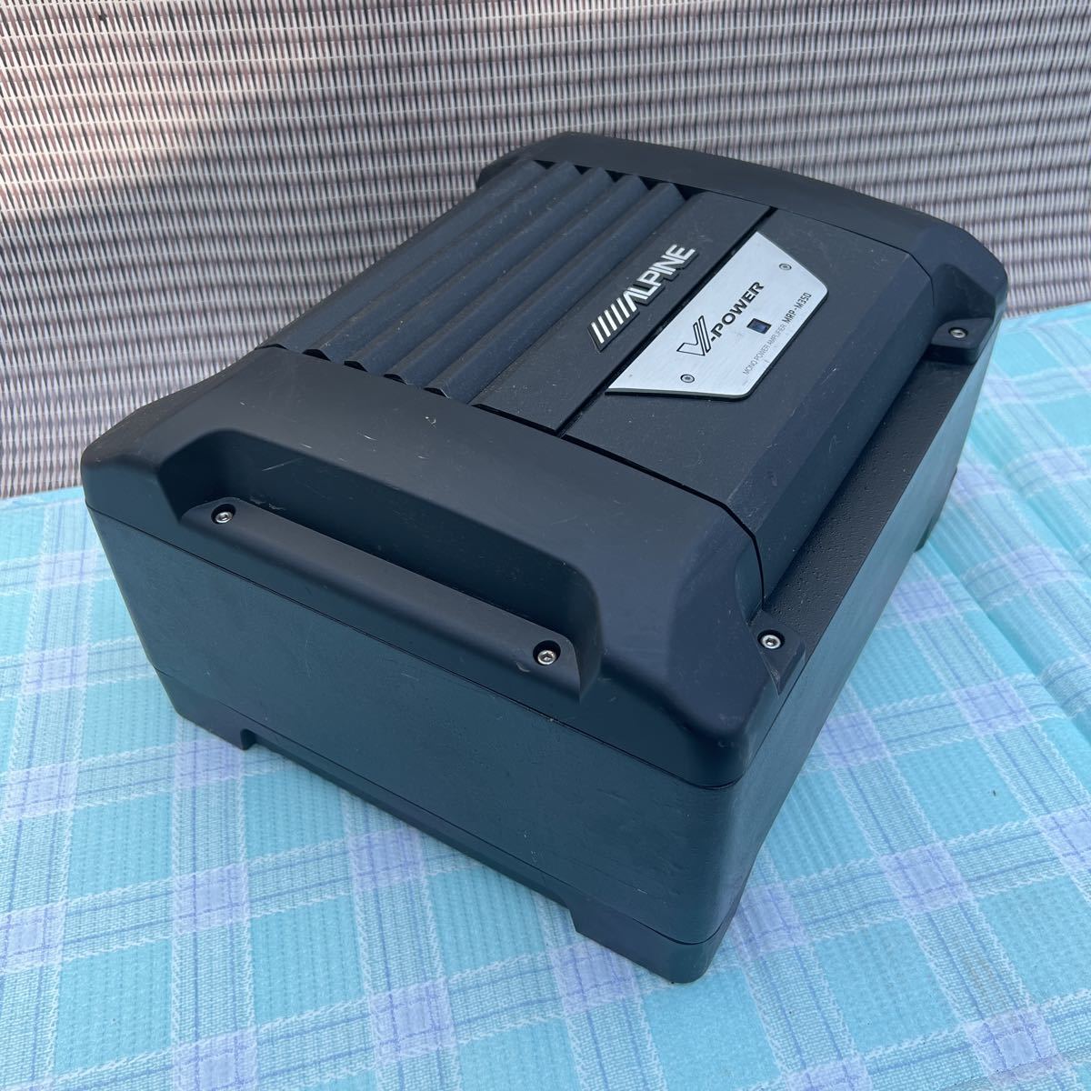 ALPINE アルパイン アンプ内蔵 サブウーハー MRP-M350 SWD-2000 Class