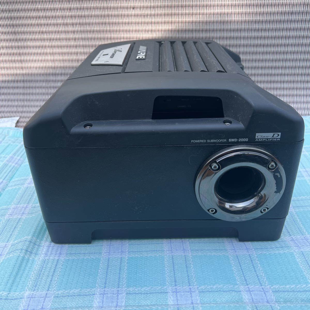ALPINE アルパイン アンプ内蔵 サブウーハー MRP-M350 SWD-2000 Class