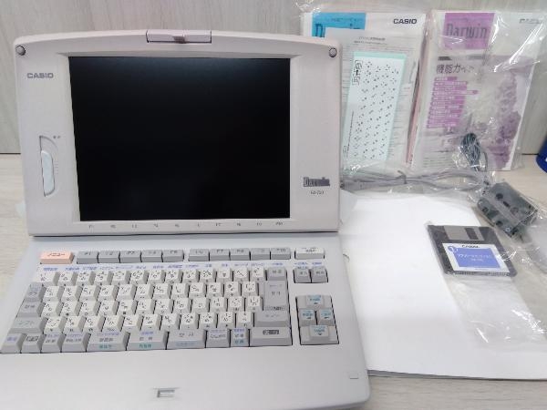 CASIO Darwin GX−500 ワープロ M169 カシオ ワープロ Darwin GX500 | 使いたい操作が目で見てわかる