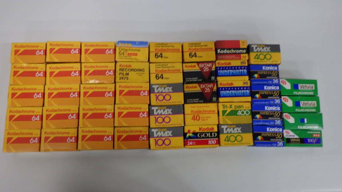 2600A【北浦和】お買い得！！未開封 期限切れ フィルム 44個 （Kodak