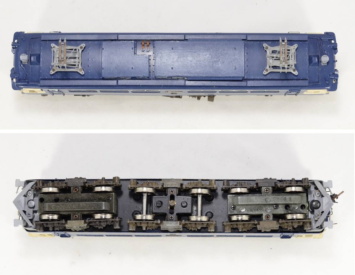 天賞堂 EF65 1100番台 電気機関車キット組立済み ジャンク品 HOゲージ
