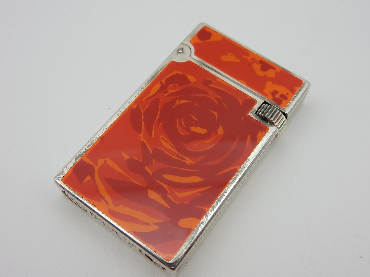 デュポン Dupont S.T. ラインD ファンタジー ガスライター 花柄 D 