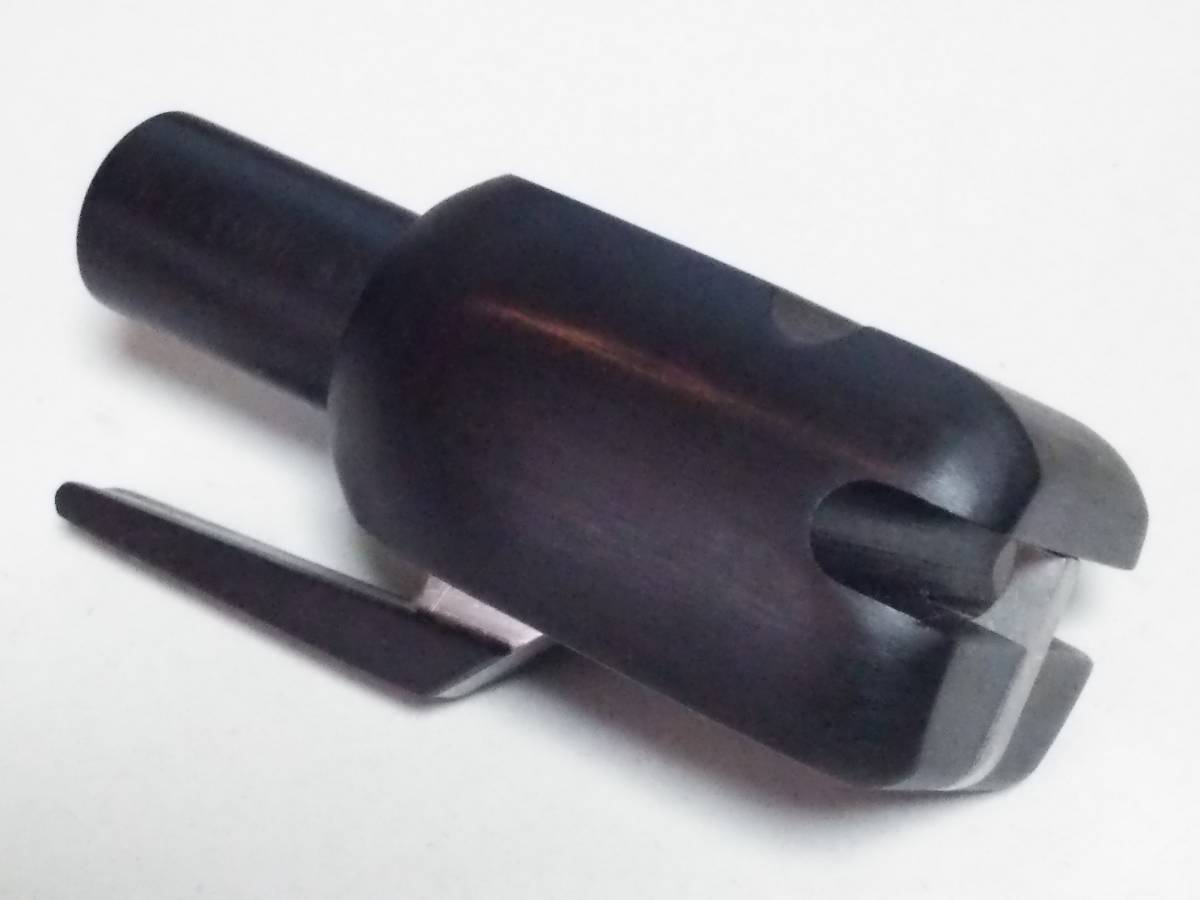 石鯛竿 石突工房 縞黒檀 QUICKレバー 込み径21ミリ 黒檀 石鯛竿石突