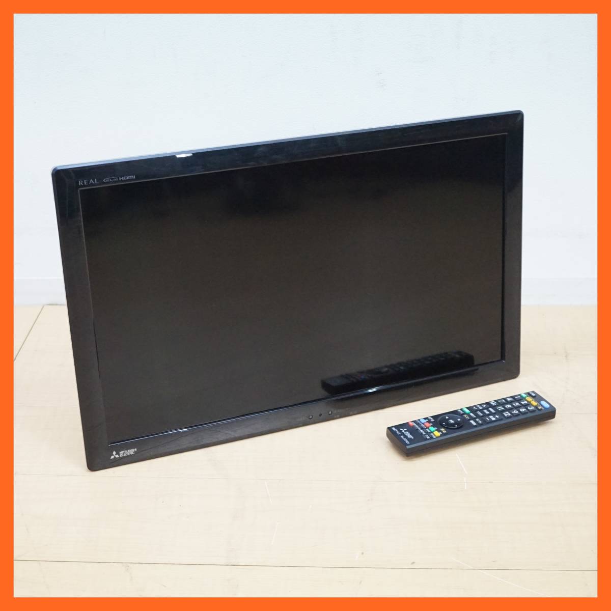 東ハ:【三菱】REAL 壁掛け対応 24インチ 液晶テレビ ⑥ LCD-24LB7 2018 
