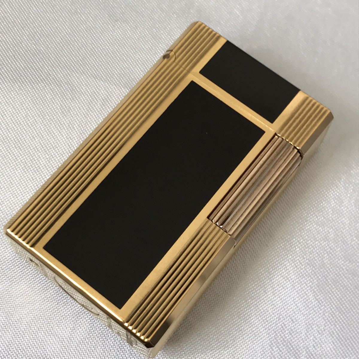 美品 S.T.Dupont デュポン ライン1 ロング ラッカー ローラー ガス 