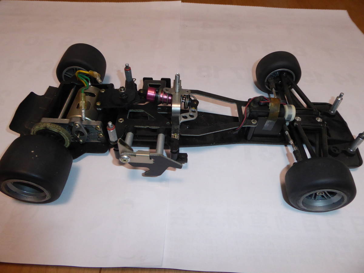 タミヤ 1/10 F103 シャーシキット中古品 タミヤ F103 シャーシ