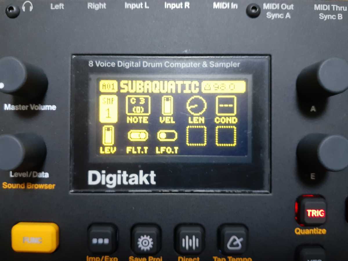 【Elektron】Digitakt ドラムマシン リズムマシン　サンプラー_5