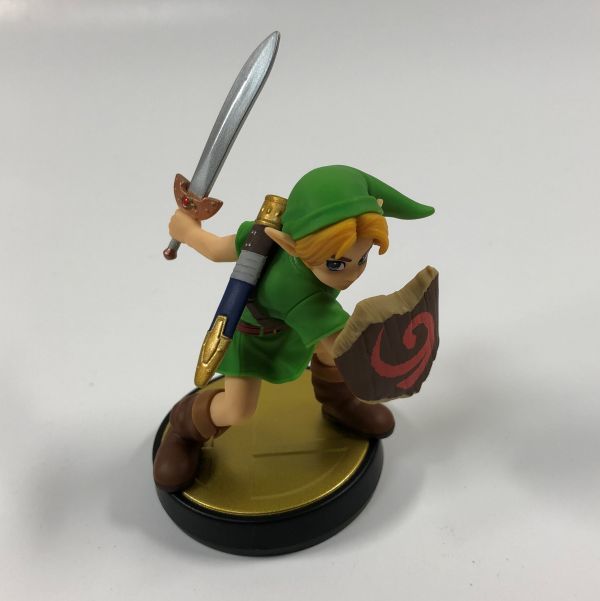 amiibo 大乱闘スマッシュブラザーズ こどもリンク アミーボ 中古 スマブラ