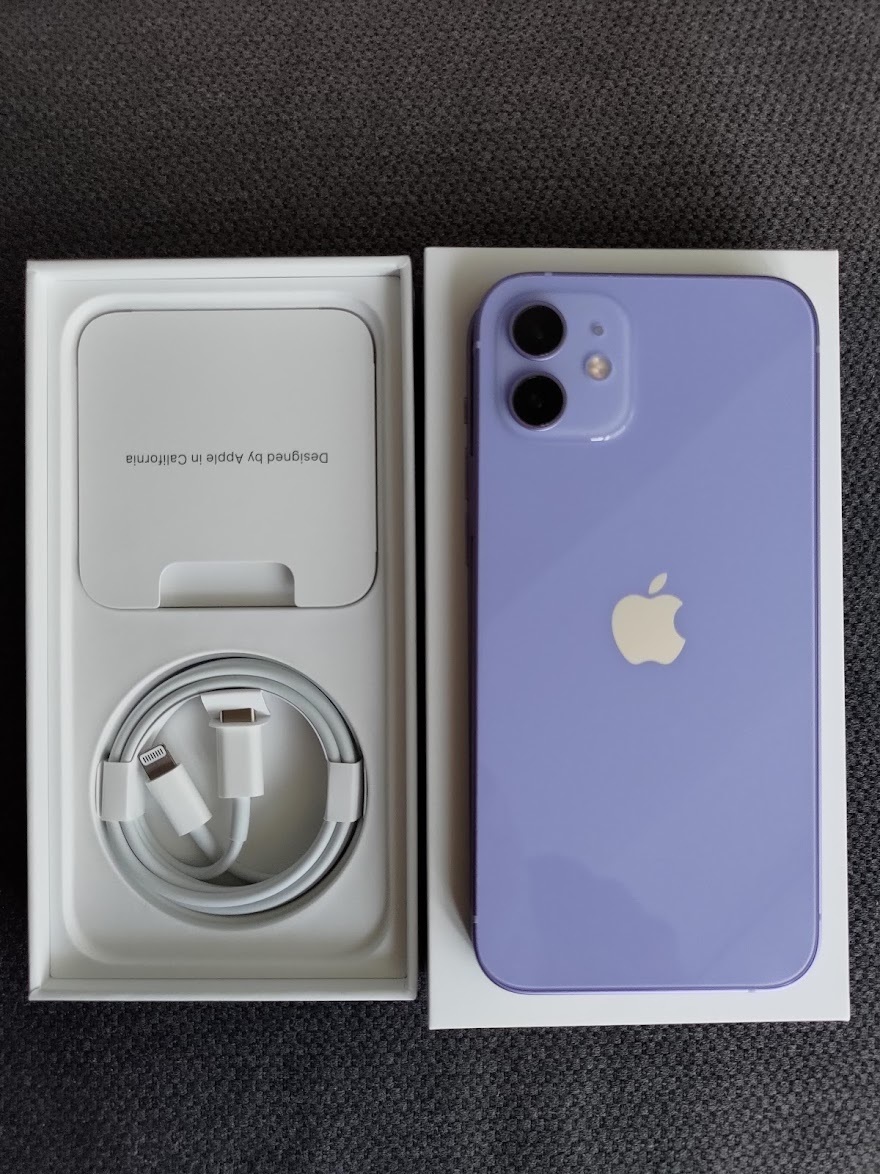 iPhone 12 64gb docomo simロック解除済み一括購入残債無し