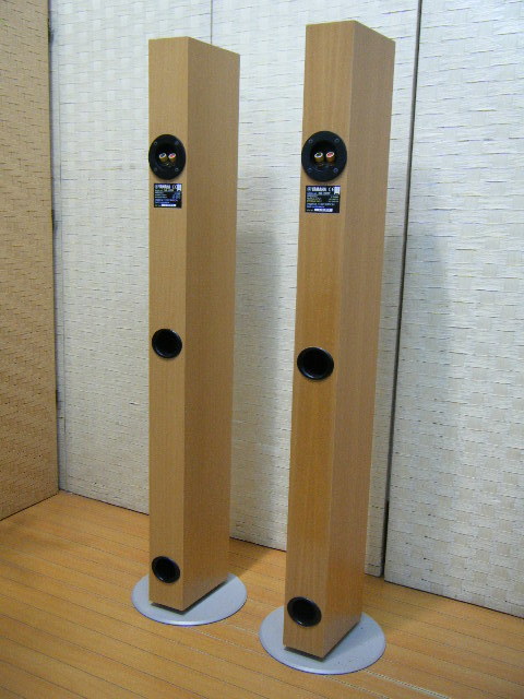3タ11▽YAMAHA ペアスピーカー《NS-225F》トールボーイ型 ツイン