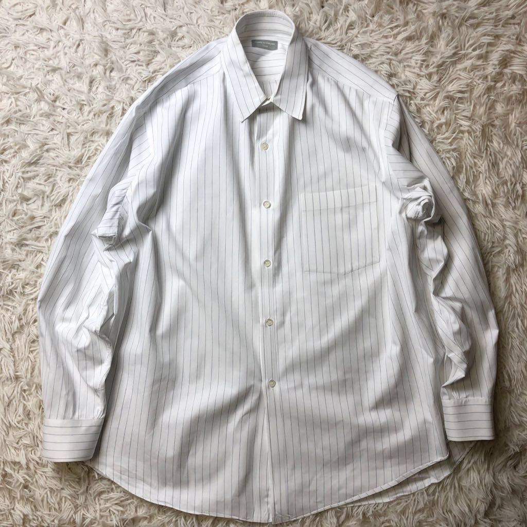 ■超希少■コムデギャルソンオム■田中オム■AD1990■ストライプ■シャツ■生地しっかり■サイズ大きめ■超美品