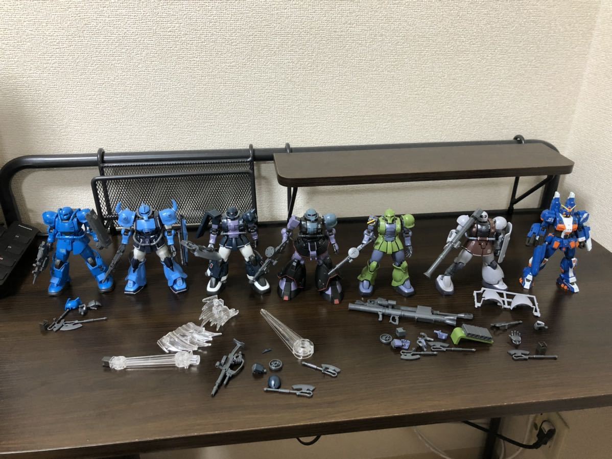 hg オリジン 水中型ガンダム プロトタイプグフ 高機動試作型ザク ブグ 