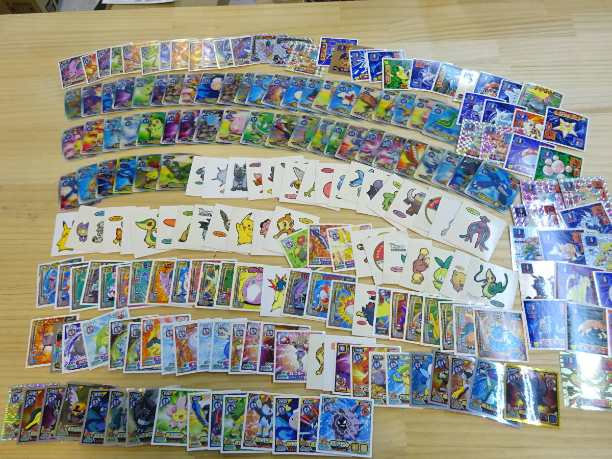 M63-135) ポケモンシール アマダ デコキャラシール 第一パン 最強 