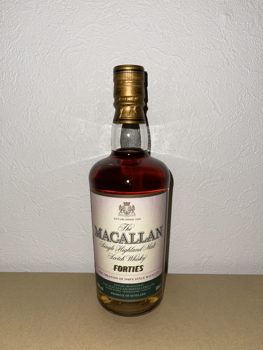 MACALLAN FORTIES マッカラン フォーティーズ 500ml 40度 ウイスキー