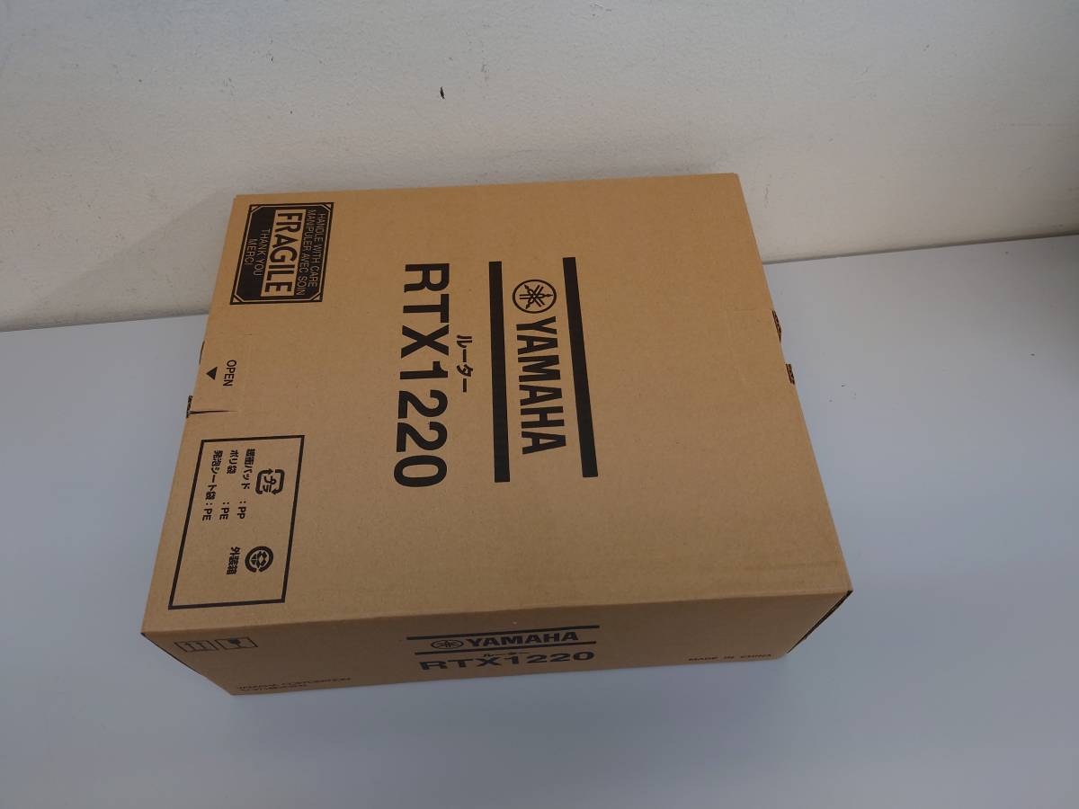 RTX1220 ヤマハ | YAMAHA ギガアクセスVPNルーター 新品未使用 