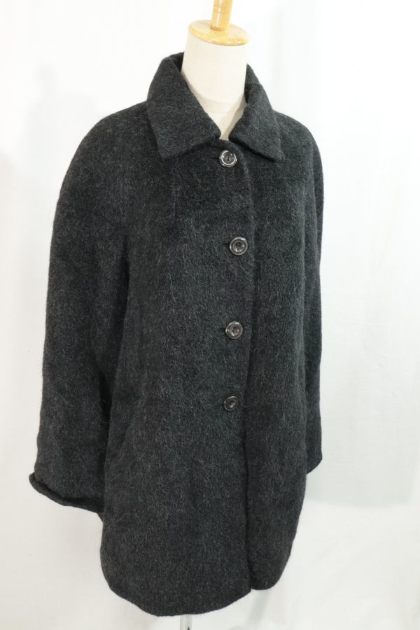 【新品，豊富な】 Used AKRIS アクリス 毛足長 高級 アルパカ&times;ウール ロングコート ウールコート 大人デザイン ミセス マダム 古着 L位 ET22B0133(Lサイズ)｜売買されたオークション情報、yahooの商品情報をアー Lサイズ