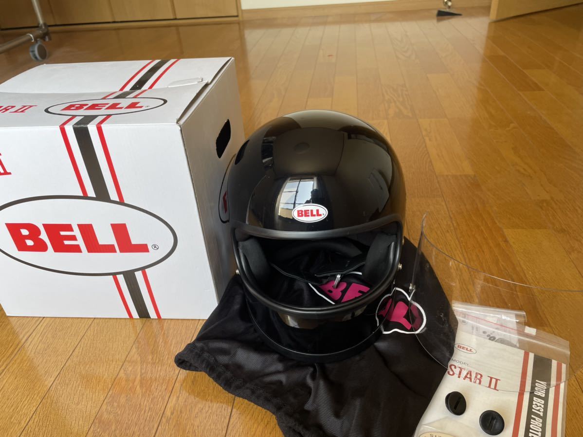 BELL STAR2 ブラック ベル スター2 黒XL 極美品 族ヘル オートバイ