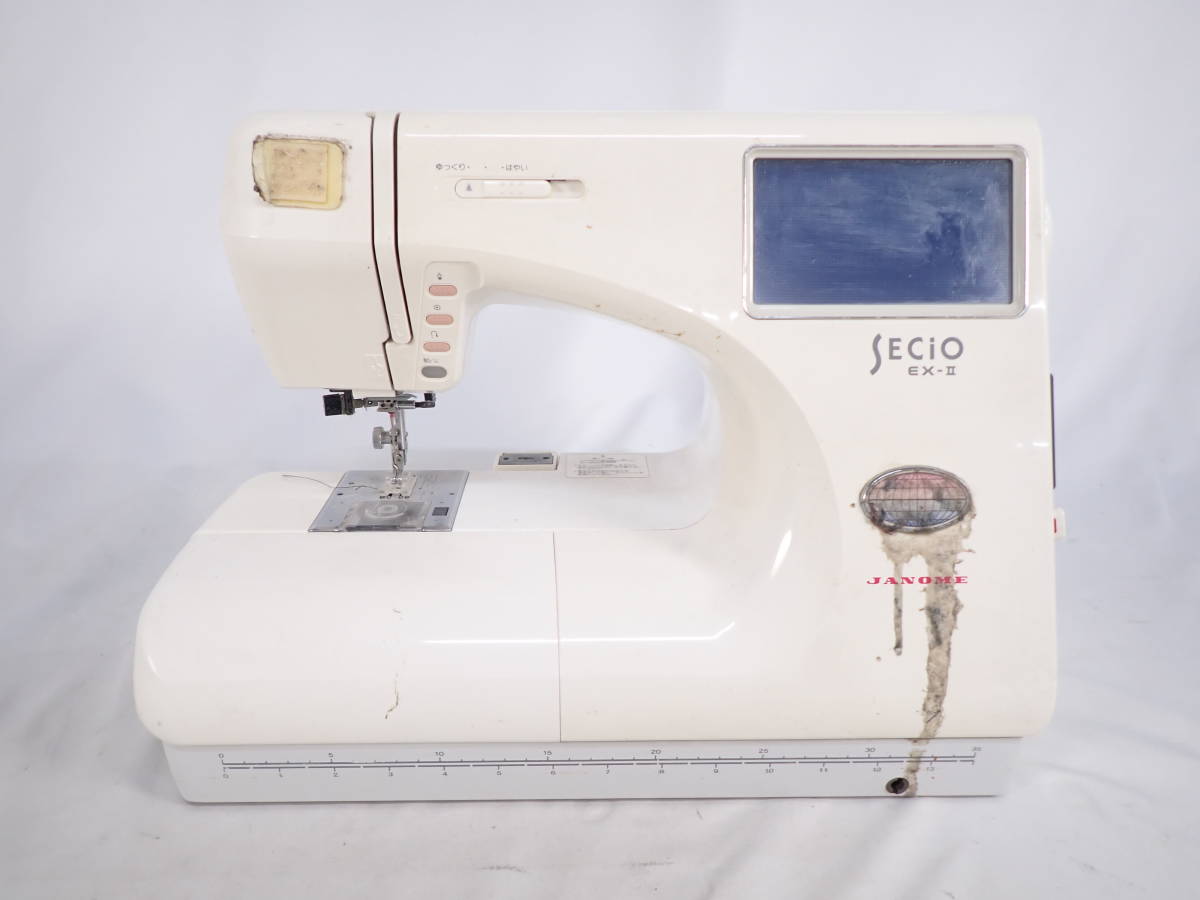 ジャノメ 832型 JANOME SECIO EX-Ⅲ コンピュータミシン セシオ ミシン 