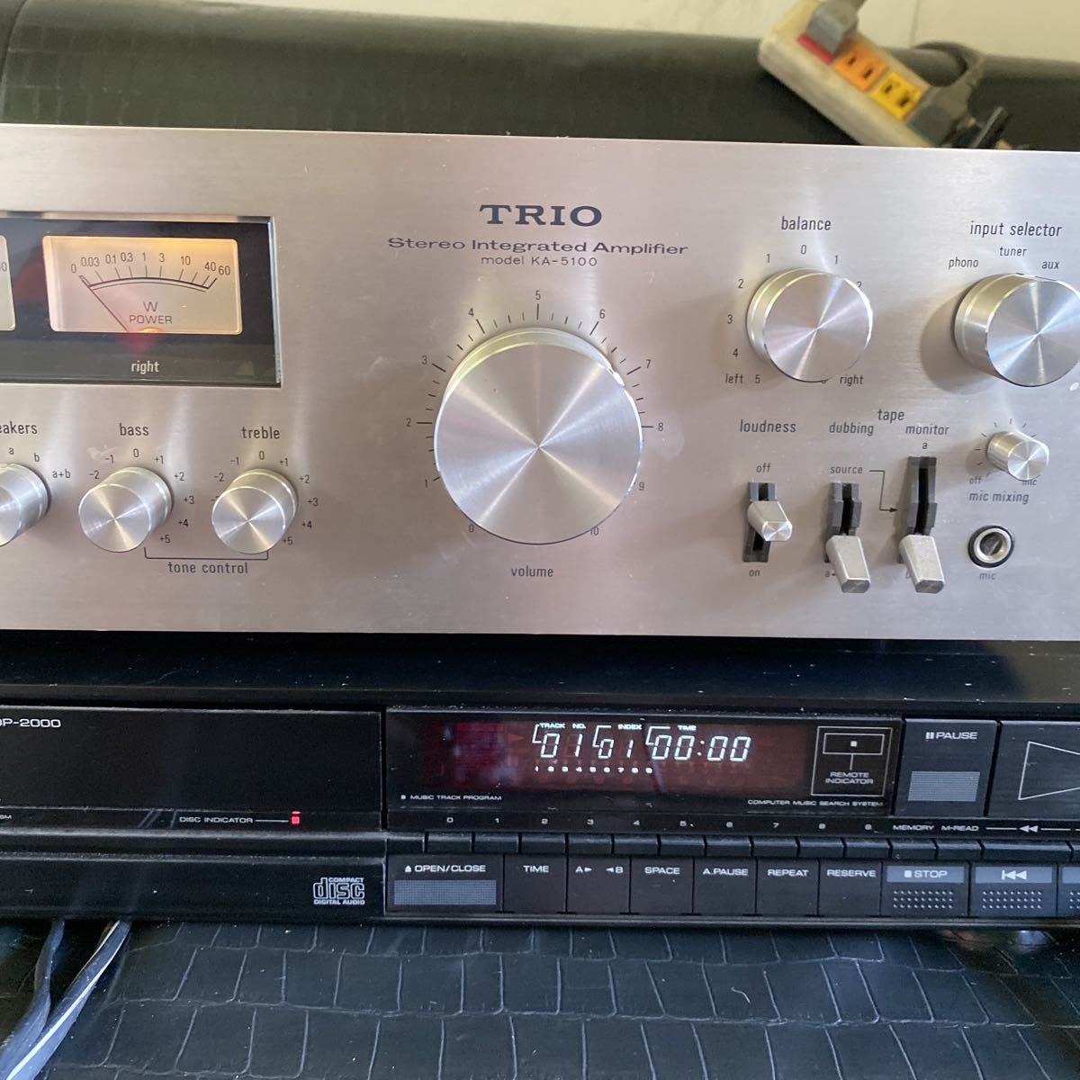 プリメインアンプ TRIO - 楽音♪ 動作 2025年最新Yahoo TRIO トリオ KA 