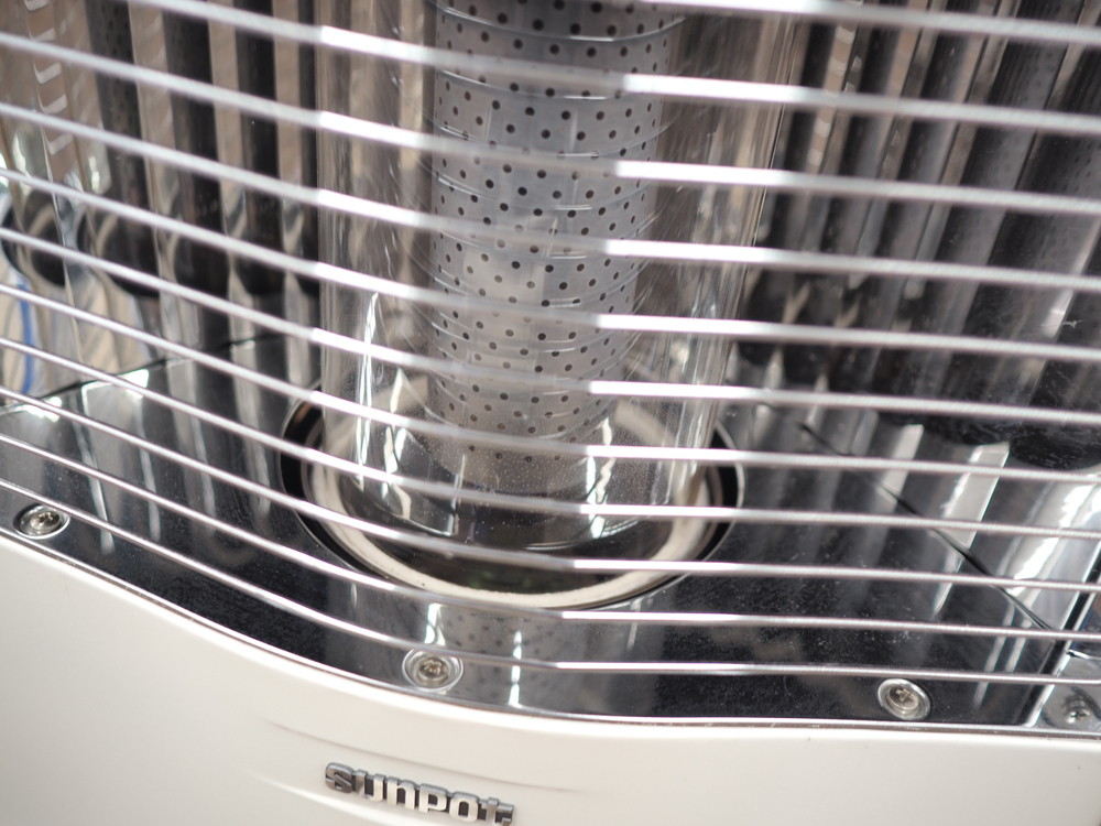 通電確認のみ sunpot/サンポット 石油暖房機 FFR-384BL S FF式石油