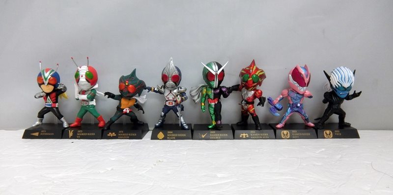 8点セット 一番くじ 仮面ライダー 50th anniversary E賞 DEFORME-X 