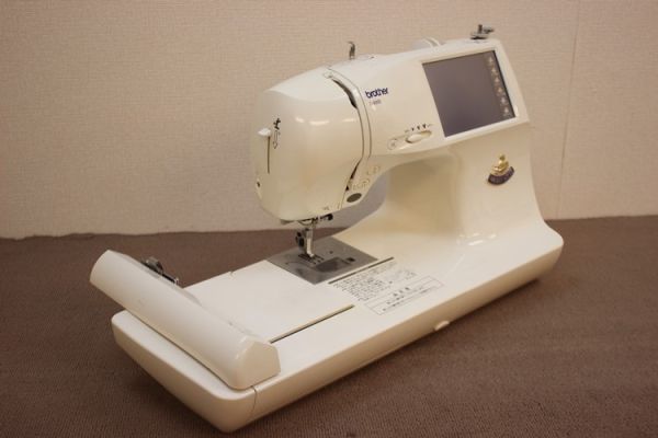 D-8000 brotherミシン修理｜D-8000 EM9901｜針が曲がっている気がする 