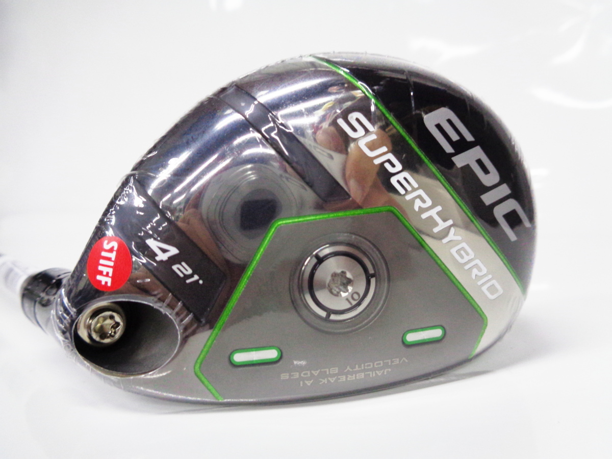 新品★キャロウェイ エピック スーパーハイブリッド EPIC SUPER HYBRID★4H 21°★Diamana for Cw. 55(S)★HC/レンチ付属/日本正規品