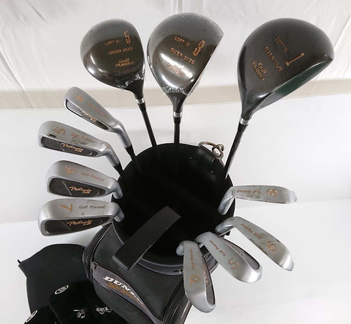 ゴルフプランナー Pistonic LG フルセット ドライバー 3W 5W 4-9 PW SW