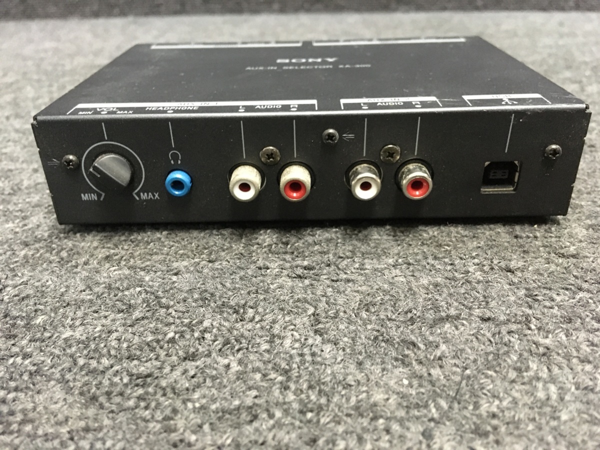 SONY XA-300 ソニーバス対応AUX・USB 外部入力セレクター 【公式