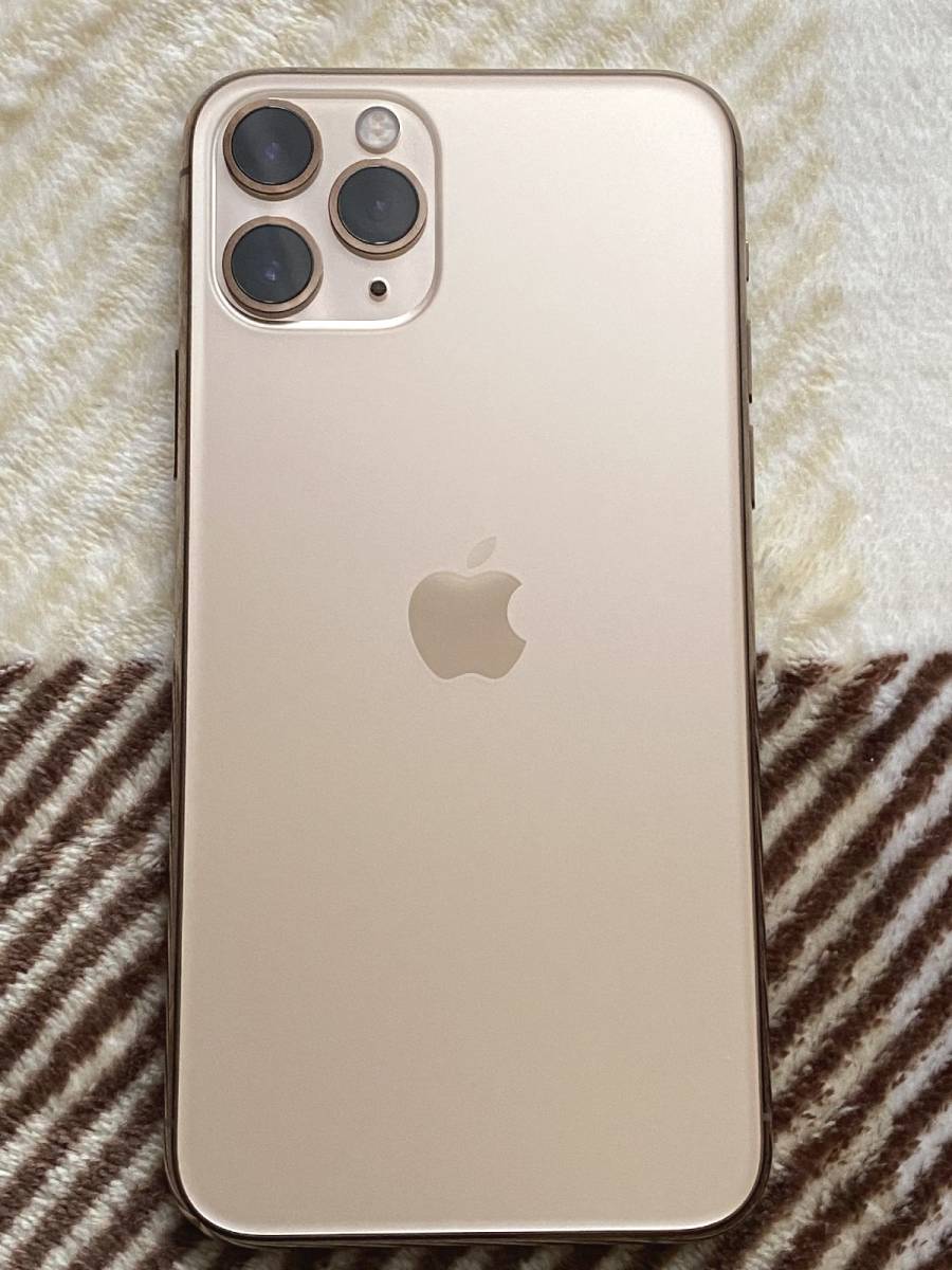 iPhone 11 Pro 64GB ゴールド SIMロック解除済み 送料無料