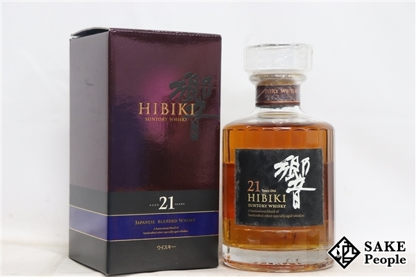 ◇注目! サントリー 響 21年 350ml 43% 箱 ジャパニーズ