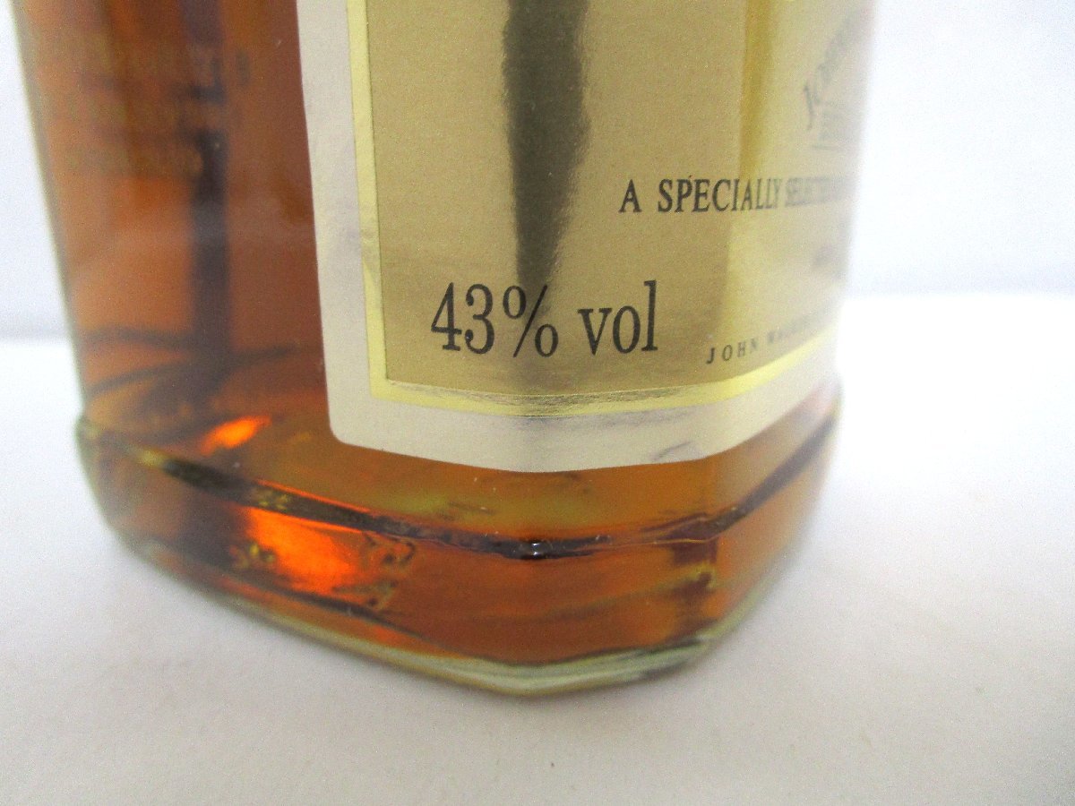 古酒 未開栓 Johnny Walker ジョニーウォーカー GOLD LABEL ゴールド