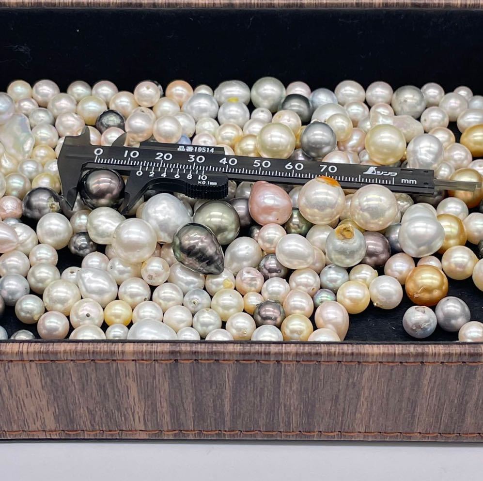 □ 358g/1790ct ◇大量おまとめ ◇天然黒蝶真珠他 アコヤ真珠 パール