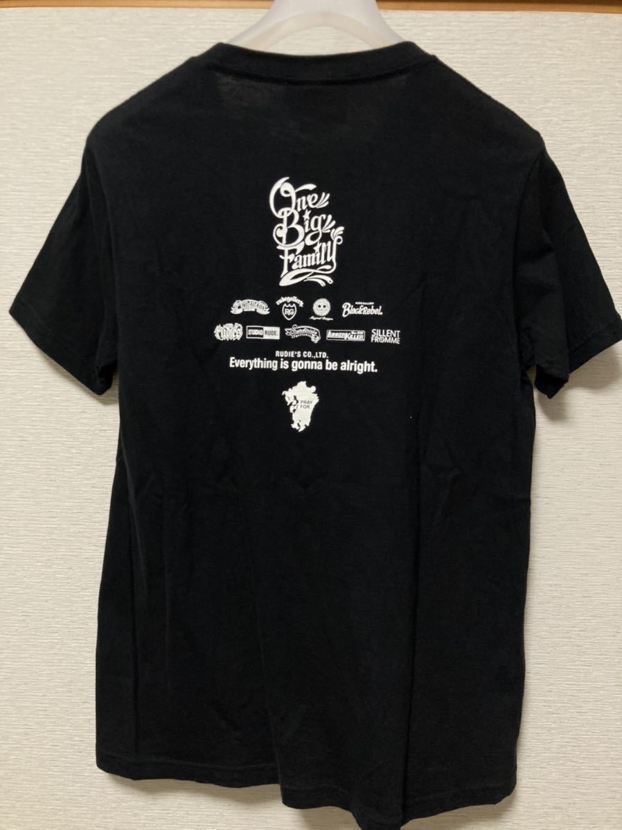 送料198円 rude gallery one big family tシャツ サイズL sundinista 
