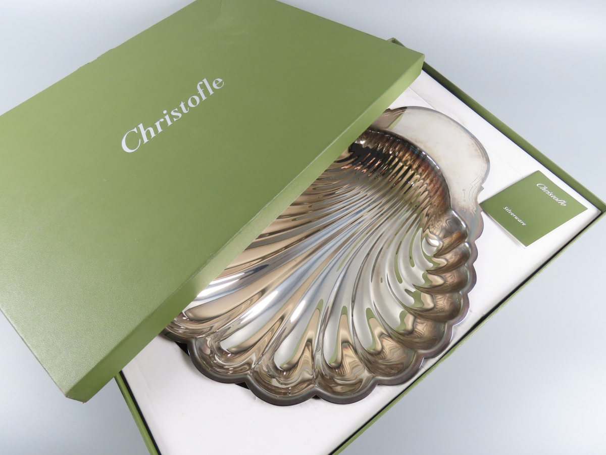 Christofle クリストフル シェルプレート 34cm シルバーウェア Silver 
