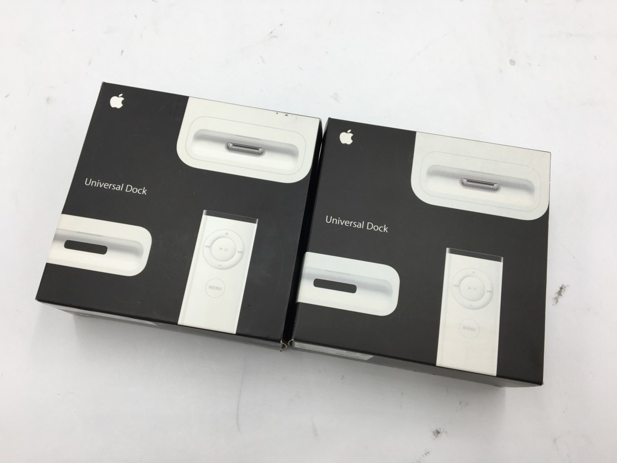 【品質保証，HOT】 Apple アップル iPod Universal Dock 2台セット A1256 まとめ売り品 0414 10(その他)｜売買されたオークション情報、yahooの商品情報をアーカイブ公開 - オークファン アップル