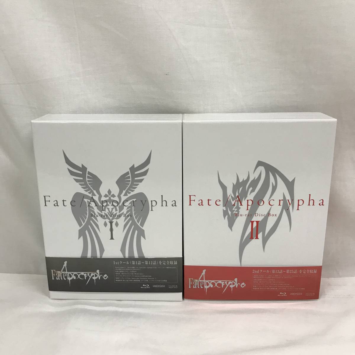 di918 送料無料！Blu-ray Fate/Apocrypha Blu-ray Disc Box (完全生産