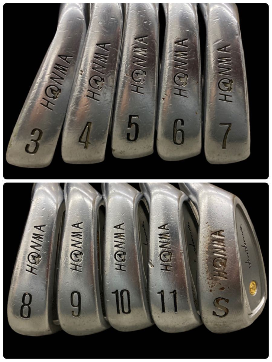 HONMA ホンマ 本間 LB-606 H&F CAVITY キャビティ 10本セット ゴルフ 