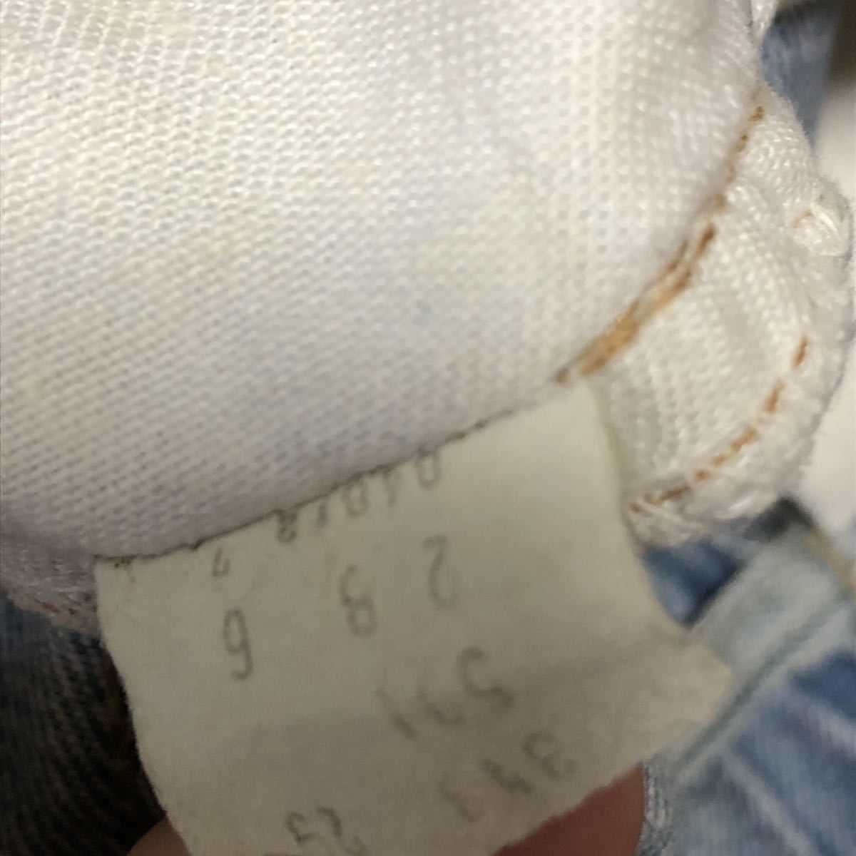 Levis 501 66後期 赤耳 カットオフ デニム ショーツ W31 ビンテージ