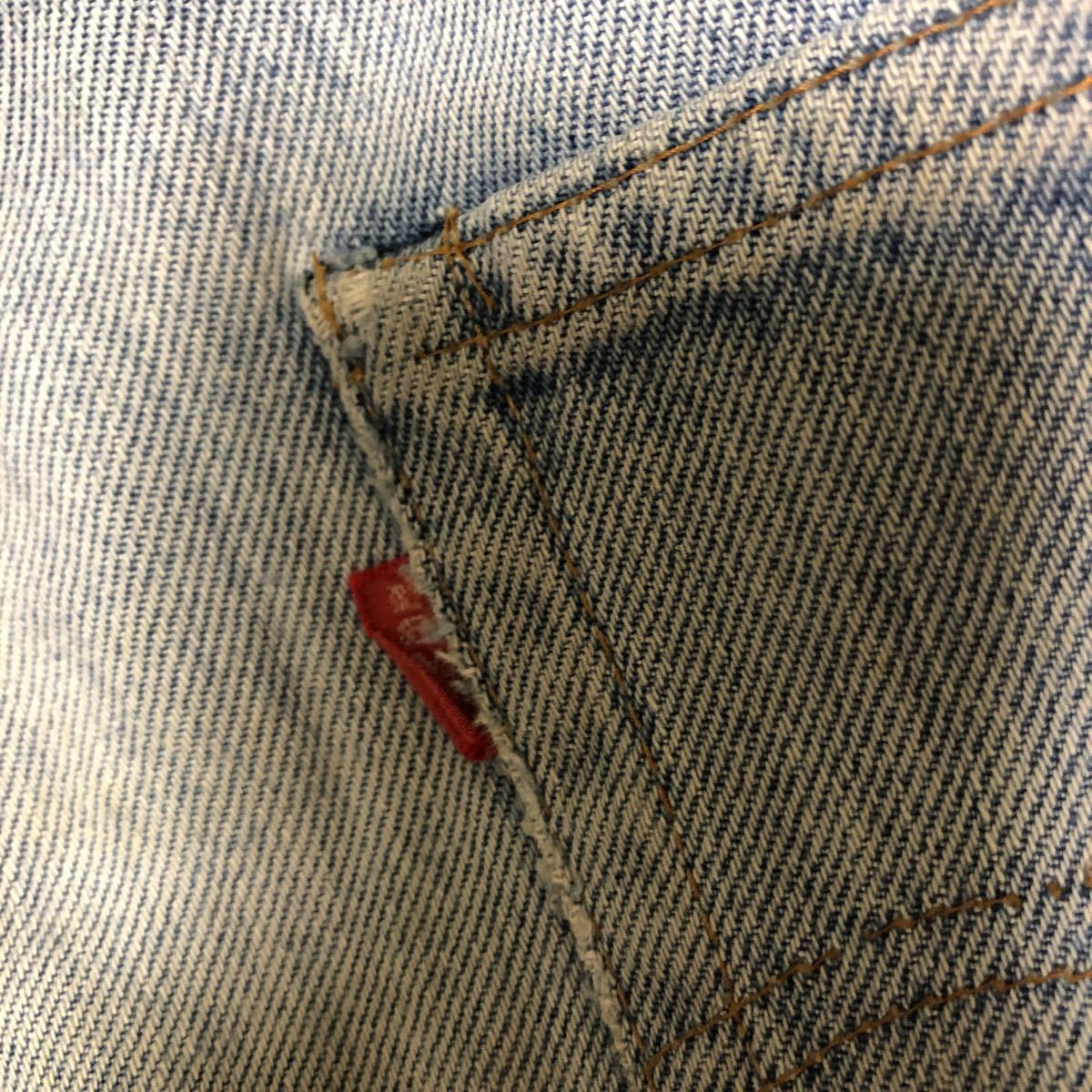 Levis 501 66後期 赤耳 カットオフ デニム ショーツ W31 ビンテージ